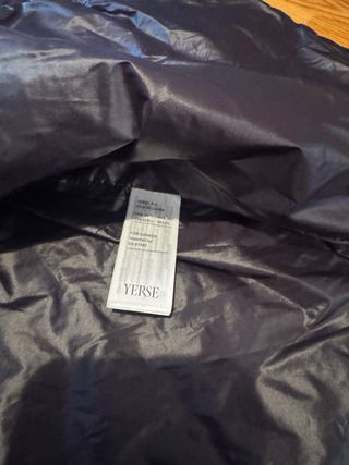 Chaleco plumífero Yerse negro