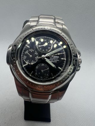 Reloj Casio Quartz Multifunción Negro