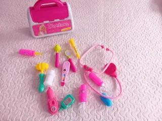 Kit Médico Juguete Doctora Rosa