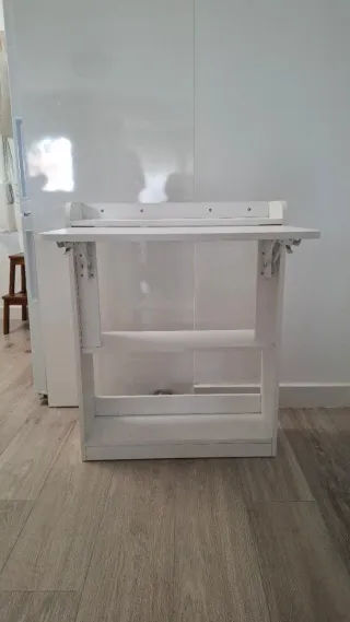 Mesa Escritorio Plegable Blanca