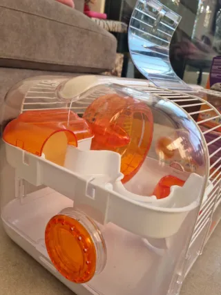 Jaula Hámster Habitrail Cristal + Accesorios