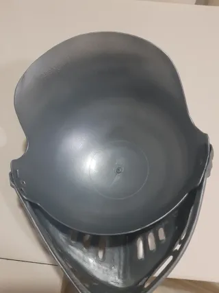 Casco Medieval Infantil Plástico Gris/Plata