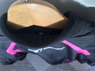 Chaqueta moto RT Tech Talla XL Negra y Rosa