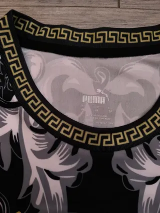 Camiseta Italia x Versace Negra