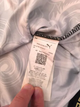 Camiseta Italia x Versace Negra