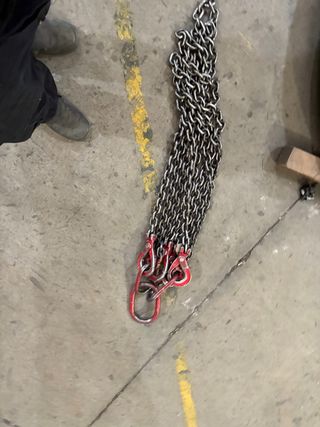 Cadenas para puente grúa