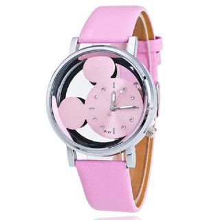 Reloj Mickey Mouse Correa Rosa