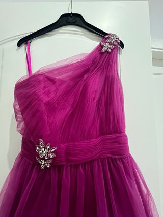 Vestido fiesta/invitada boda morado