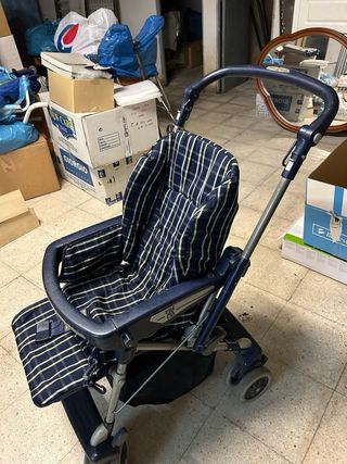 Silla de paseo bebé varias posiciones y capota