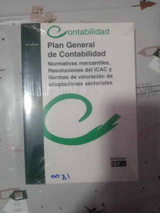 PLAN GENERAL DE CONTABILIDAD: NORMATIVAS MERCAN...