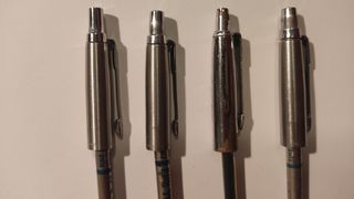 4 penne Parker vintage, modello 'Jotter'