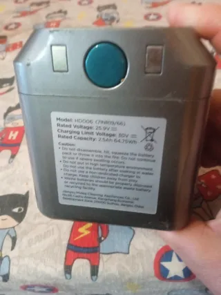 Batería 25.9V para aspiradora Eureka AK9