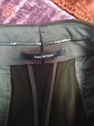 Pedro del Hierro Pantalones Chinos Azul Marino