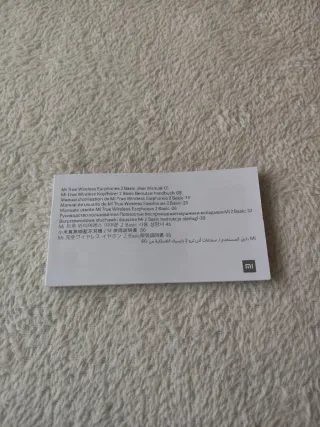 Auriculares Xiaomi Mi True Wireless Earphones 2