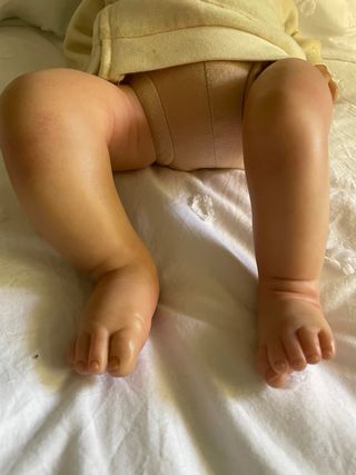 Muñeco bebé reborn realista