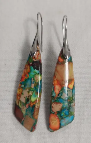 Pendientes Largos Multicolor