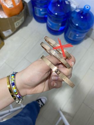 Pulsera Acero Inoxidable color oro rosa