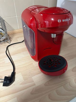 Cafetera Tassimo Bosch Roja