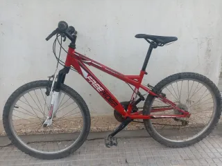 Bicicleta Montaña Roja Freerider