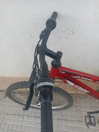 Bicicleta Montaña Roja Freerider