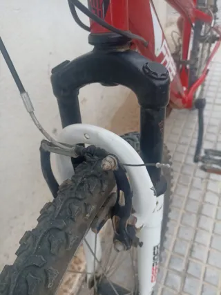 Bicicleta Montaña Roja Freerider