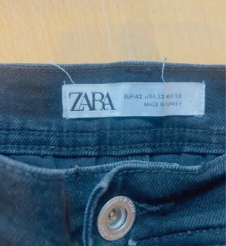 Zara Jeans Cargo Slim Fit Talla 42/32
