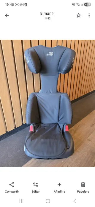 Silla Coche Britax Römer 15-36 kg