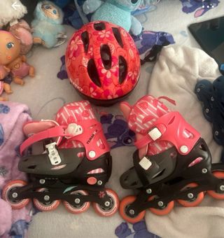 Patines niña T. 31-33 poco uso