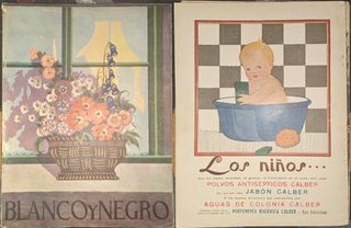 Lote revistas Blanco y Negro antiguas.