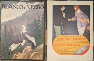 Lote revistas Blanco y Negro antiguas.