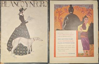 Lote revistas Blanco y Negro antiguas.