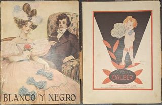 Lote revistas Blanco y Negro antiguas.
