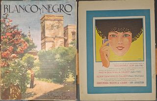 Lote revistas Blanco y Negro antiguas.
