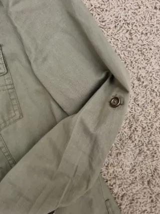 Camisa verde mujer con coderas