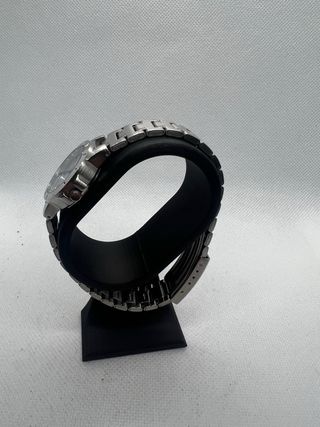 Reloj Casio Quartz Mujer Plata y Blanco