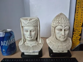 Bustos Antiguos El Cid y Doña Jimena
