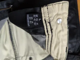 Pantalón Moto Ixon Negro TALLA L [Talla]