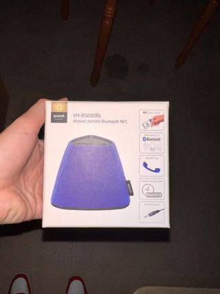 Altavoz Portátil Bluetooth NFC Vista VH-BS090BL