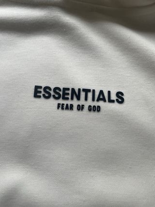 Sudadera Essentials Blanca