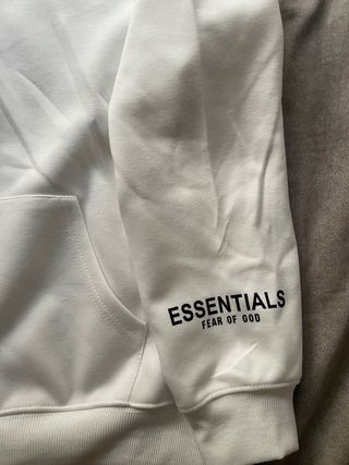 Sudadera Essentials Blanca