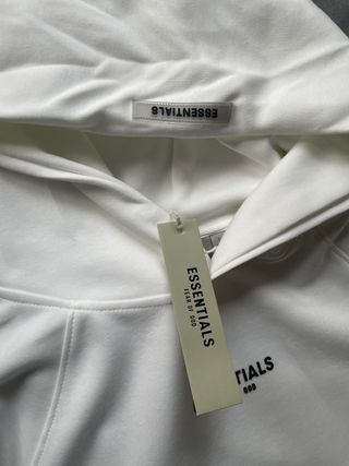 Sudadera Essentials Blanca