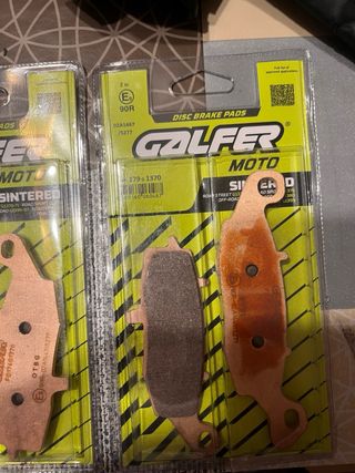 Pastillas Freno Galfer Moto Sintered