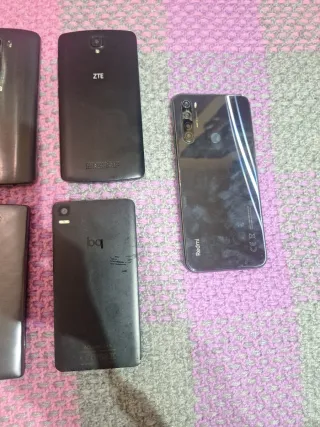 Lote 7 móviles LG, Redmi, Daytona...
