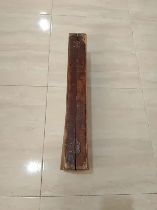 Clarinete antiguo vintage con estuche