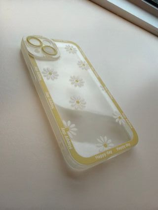 Funda iPhone 13 Flores Amarillas