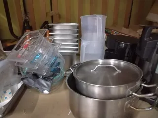 Productos variados nuevos para restaurante