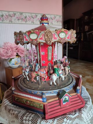 Carillon Giostrina Cavallini Fatto a Mano