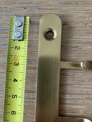 Perchero Zara Home Metal Dorado
