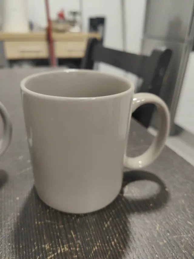 Juego de 2 tazas de cerámica