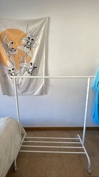 Perchero Metálico Blanco